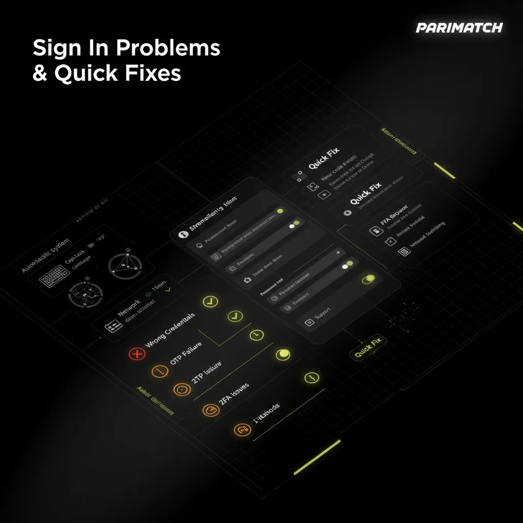 How to Fix Parimatch Login Problems: Common Errors and Solutions