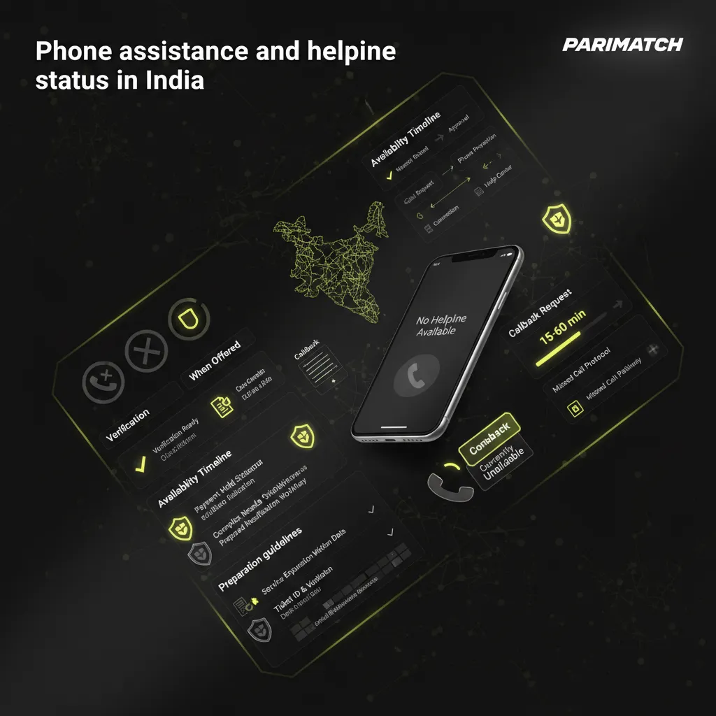 Contact Parimatch by Phone: Current Helpline Status for Indian Users