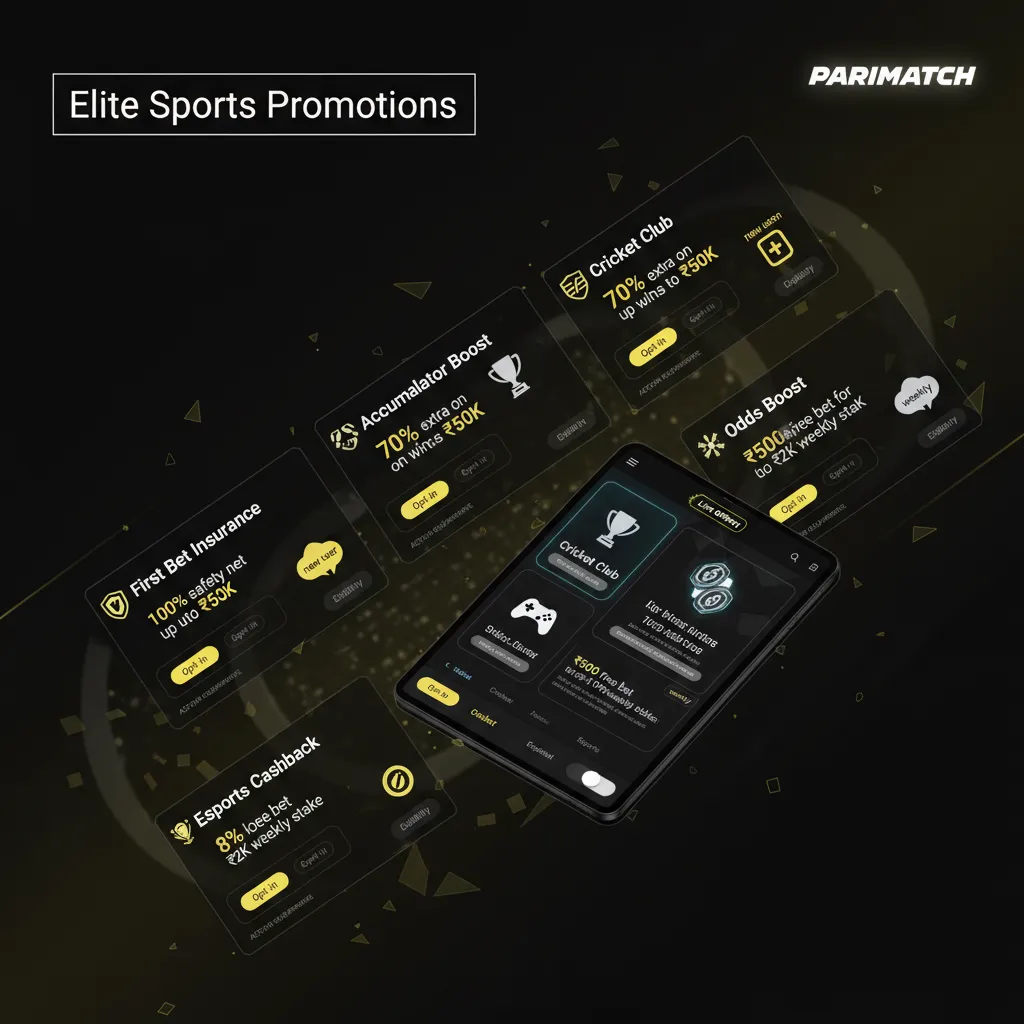 Parimatch Sportsbook Promotions for Cricket and Esports Betting