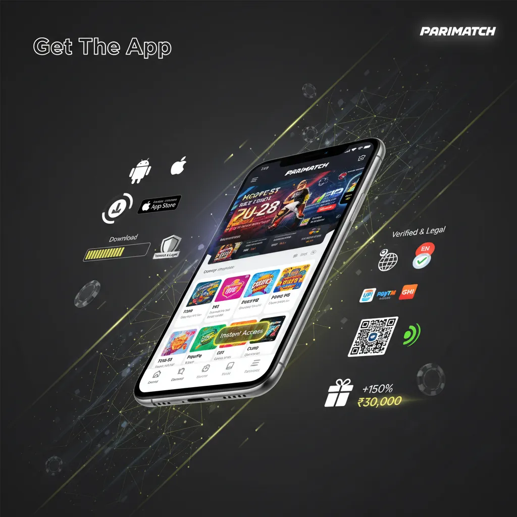 Quick install Guide for Parimatch app for Android & iOS