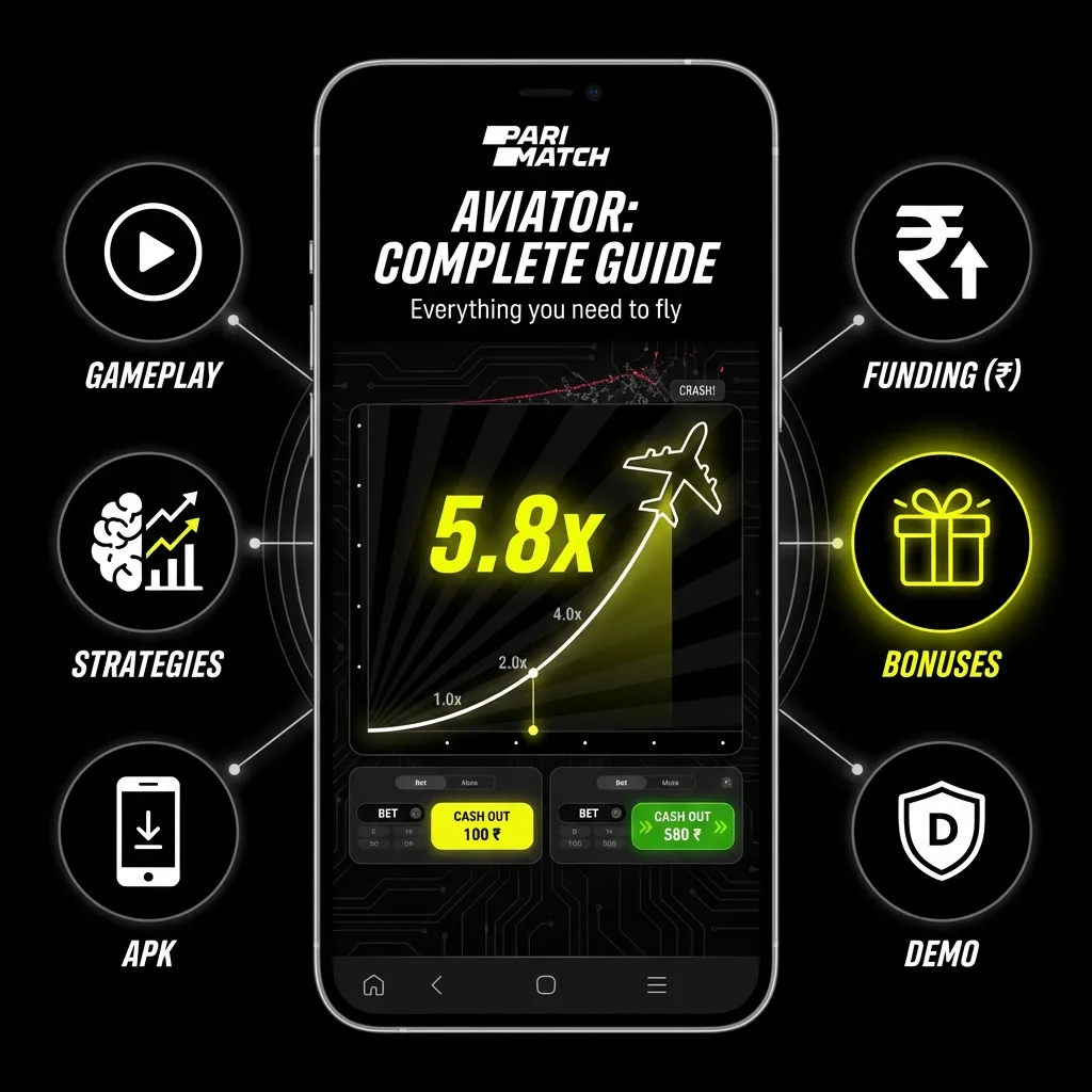How to play Aviator on Parimatch India - funding, demo, and APK guide