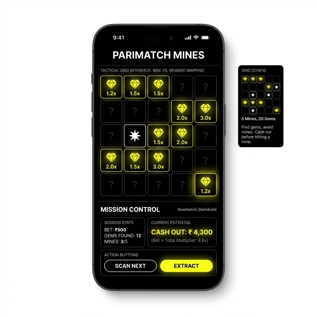 Play Parimatch Mines online in India - complete 2026 guide